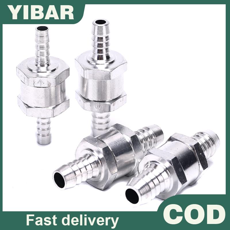 YIBAR เช็ควาล์วแบบไม่ไหลกลับ6 8 10 12มม. 4ขนาดอลูมิเนียมอัลลอย ราคา 41 บาท*ส่งฟรี