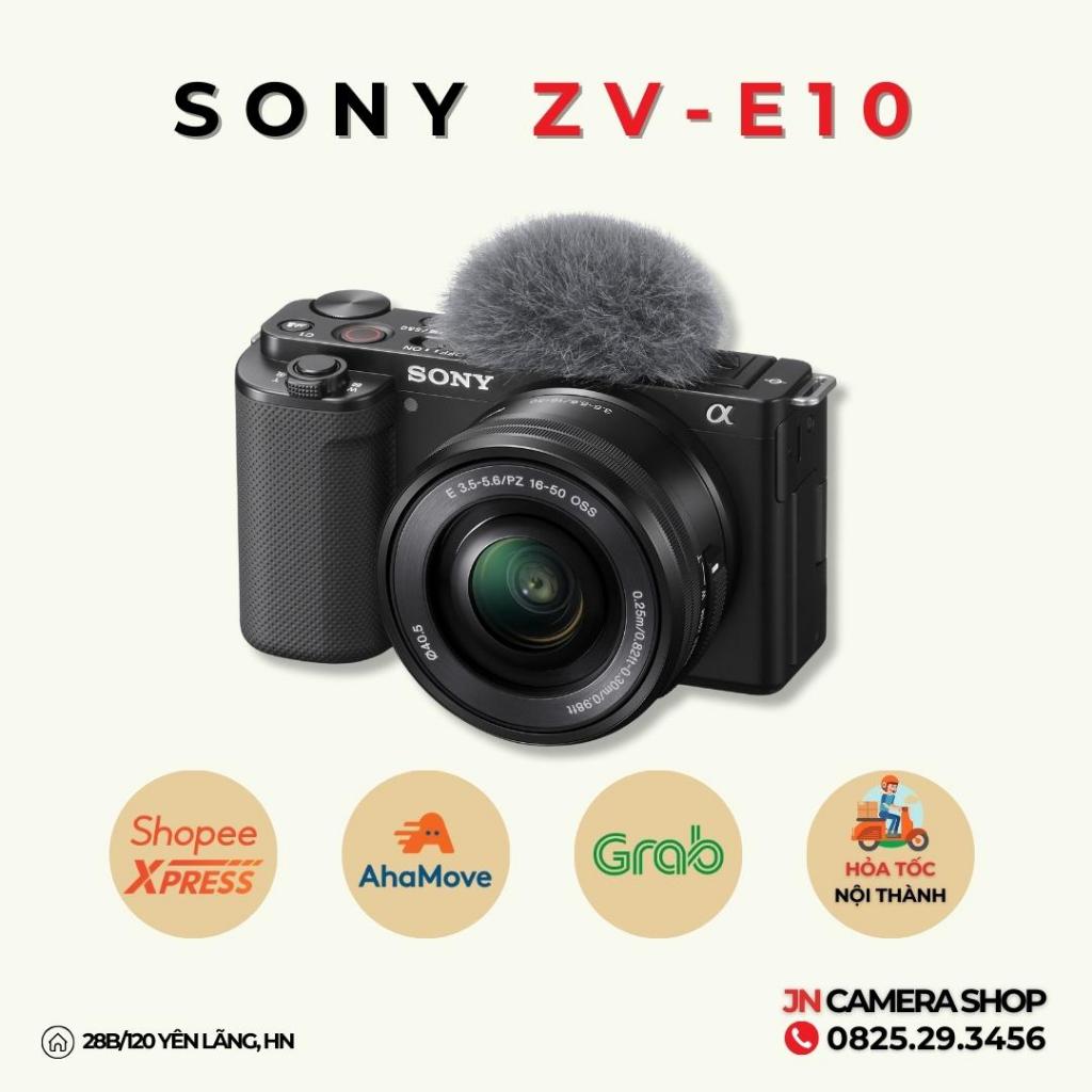 Máy ảnh mirrorless sony zv-e10 likenew fullbox 99% - chuyên quay vlog 4k