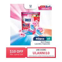 Breeze Sakura Blossom Power Laundry Capsules 40 pods