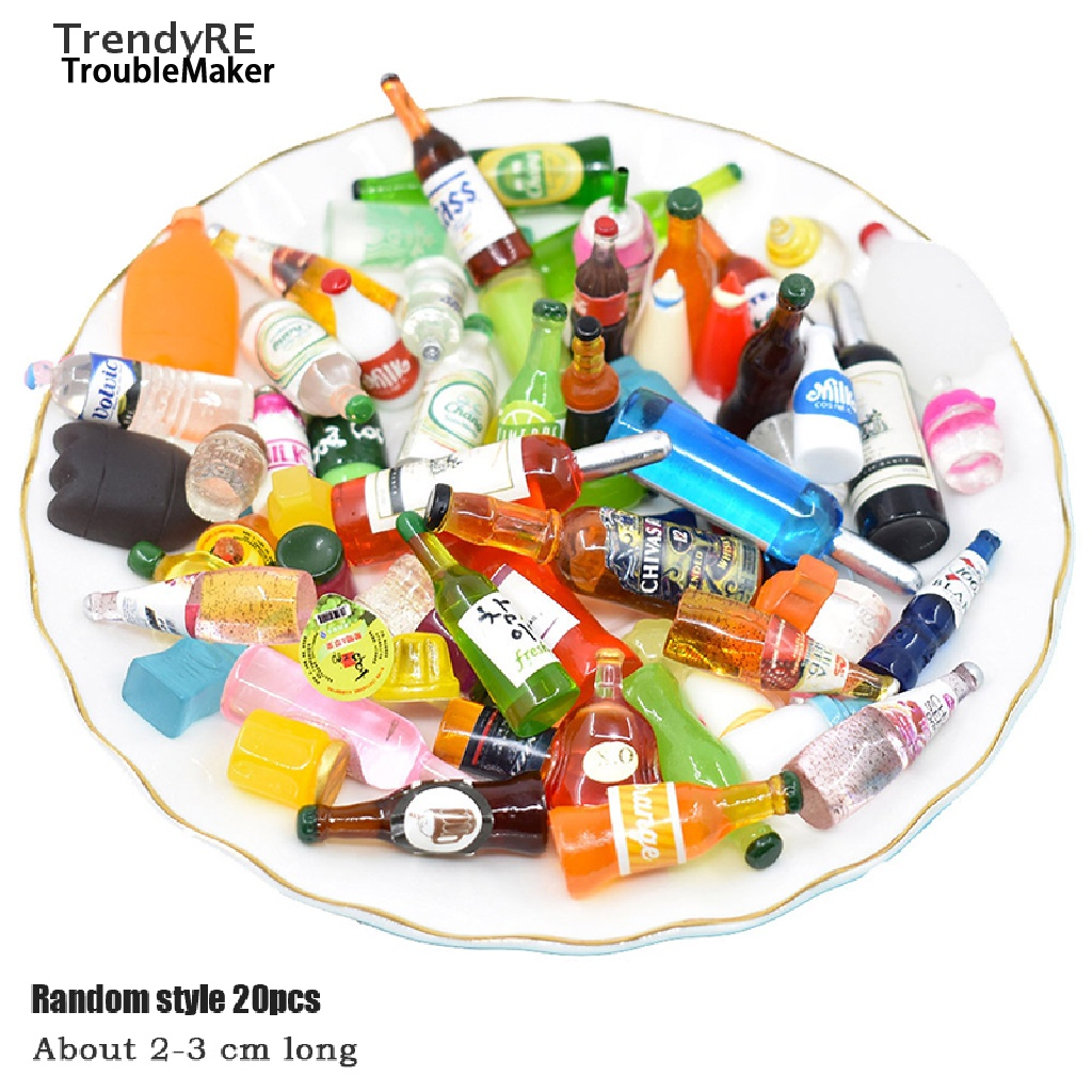 TroubleMaker Set of 10/20 mini soft drink toys ราคา 24 บาท*ส่งฟรี
