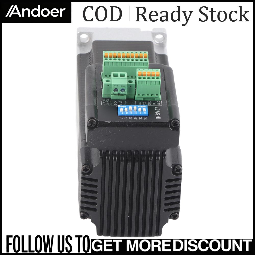 Andoer Động cơ servo tích hợp 180W 3000 vòng/phút 0 6Nm DC36V IHSV57‑30‑18‑36-01-T-33 Giá 3,774,000 Đồng*Miễn phí vận chuyển