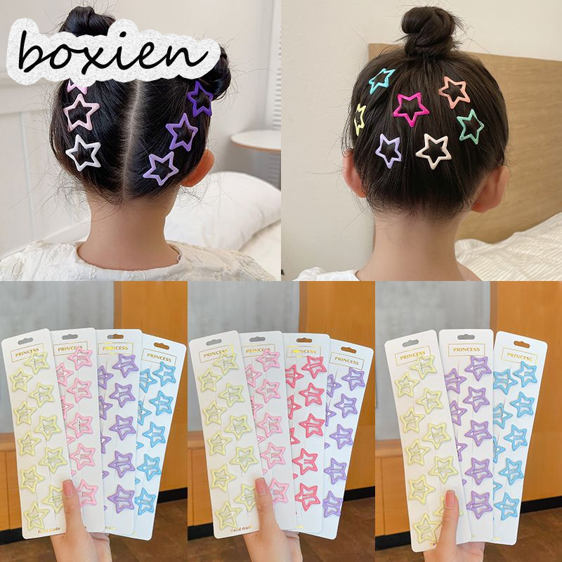 boxien Set 30กิ๊บติดผมรูปดาวน่ารักสำหรับเด็กผู้หญิง ราคา 10 บาท*ส่งฟรี