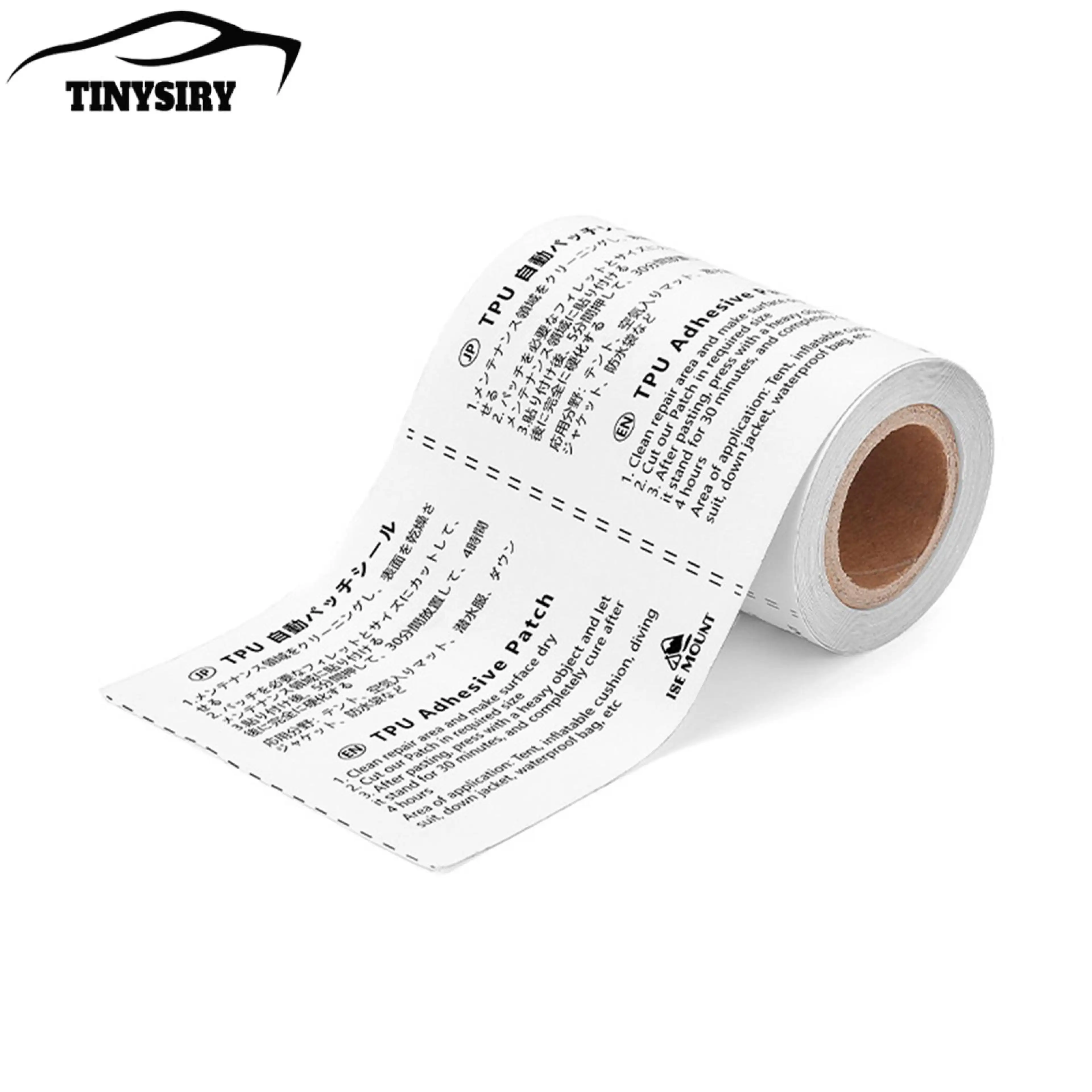 Flexible Adhesive Patch for Outdoor Repairs Outdoor Tent Repair Tape Waterproof Tear-resistant Self-adhesive Tpu Patch for Camping Gear Multifunctional Outdoor Gear Fix Durable Easy to Use Camping
