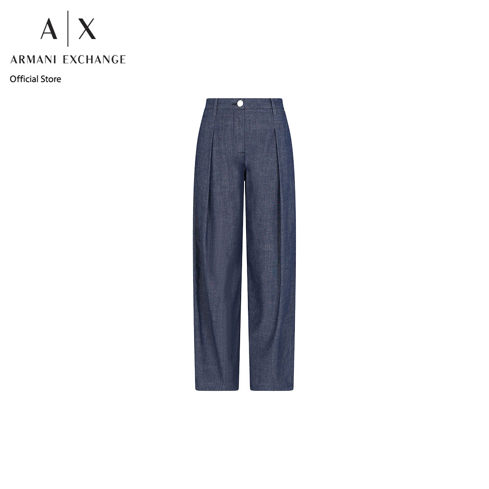 Armani Exchange Trousers Women XW000574-AF12895-MB002 Blue ราคา 8,091 บาท*ส่งฟรี