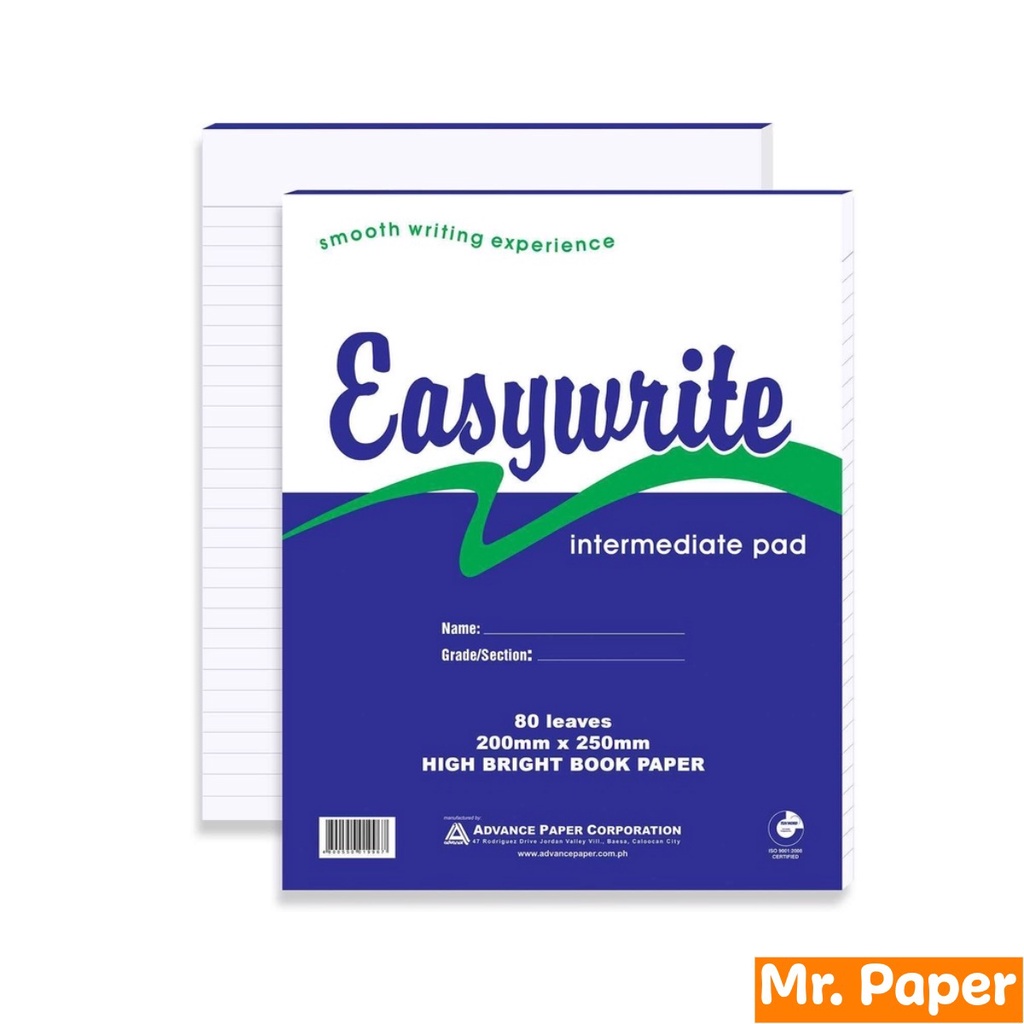Easywrite Intermediate Pad | Mr. Paper