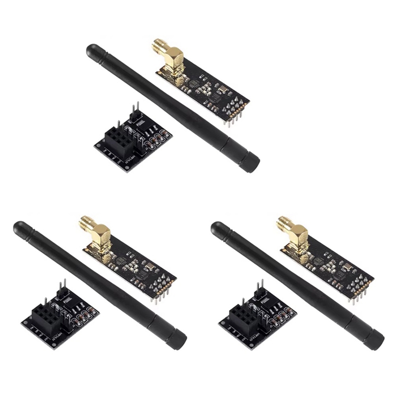 NRF24L01+PA+LNA Wireless Module with Antenna 1100 Meters Long Distance with NRF24L01 Wireless Module