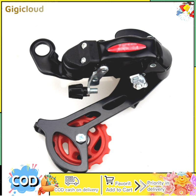 Bike Rear Derailleur 6/7 Speed Hanger Mount Slant Scaling Mechanism, Precise Shifting, Reliable Shifting Bike Rear Derailleur For Mountain Bicycles ราคา 143 บาท*ส่งฟรี