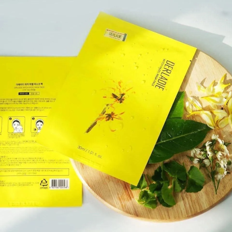 Mặt nạ derladie cây phỉ giảm mụn, dưỡng sáng da