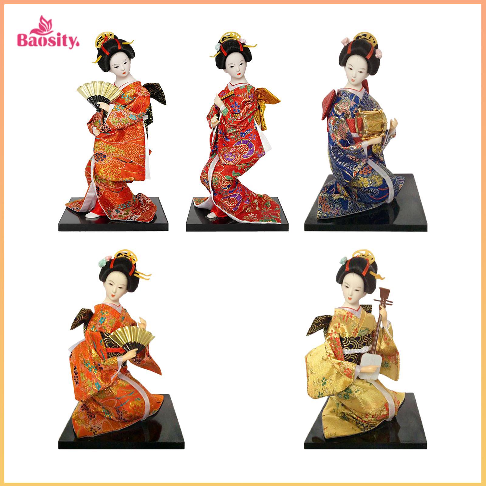 12inch Japanese Kimono Geisha Dolls Miniature Asian Doll Handicraft Collectible Japanese Doll for Shelf Collectibles Ornament ราคา 671 บาท*ส่งฟรี