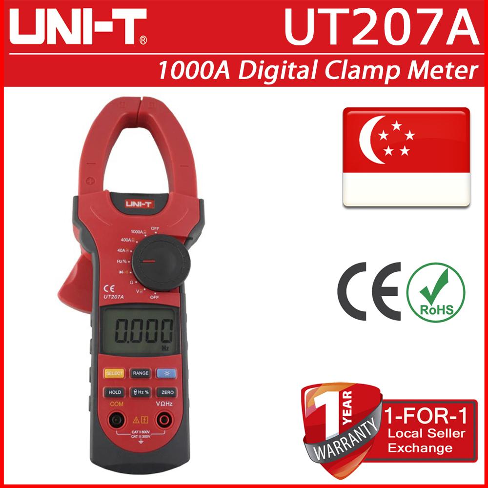 UT207A 1000A Digital Clamp Multimeter