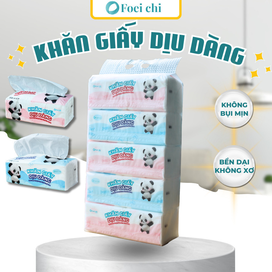 Khăn Giấy SG.DECOR 2 Lớp 240 Tờ, Combo 4 Gói, Chất Giấy Thấm Hút Tốt, Dùng Gia Đình Văn Phòng