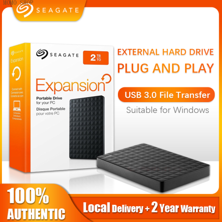 Seagate 2TB Portable External Hard Drive, USB 3.0