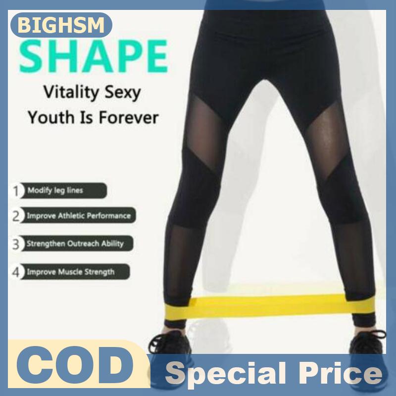 BIGHSM Dây kháng lực dây đàn hồi tập thể dục dây cao su tập thể dục Yoga Gym
