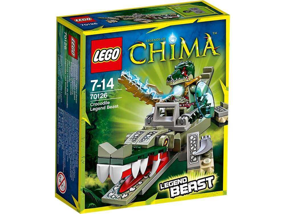 LEGO 70126 Chima Crocodile Legend Beast  7+ Đồ Chơi Lắp Ráp lego Hoàn toàn mới và chính hãng