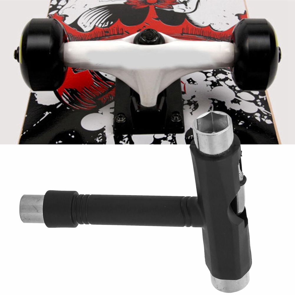 T-Shape Wrench Portable Skateboard T-Shape Spanner & L