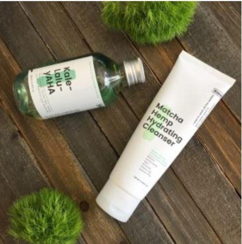 Buy Bundle Deal - Krave Beauty Matcha Hemp Hydrating Cleanser and Kale-Lalu-yaHa - Liah Yoo Press Reset - Greatstuff Singapore