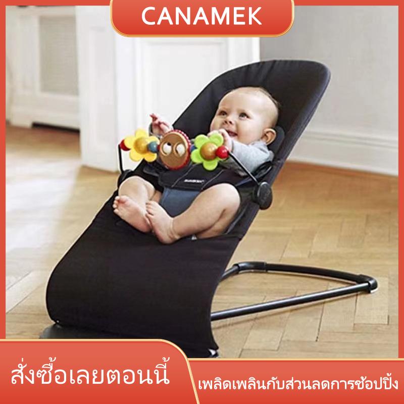 CANAMEK XIMEN ชั้นวางของเล่นสำหรับเปลโยกเสาของเล่นสำหรับรถเข็นเด็กของเล่นสำหรับที่นั่งในรถยนต์เด็กแท่นไม้ปลอดภัยสำหรับเด็กชั้นวางของเล่นอุปกรณ์เสริมสำหรับเปลโยก
