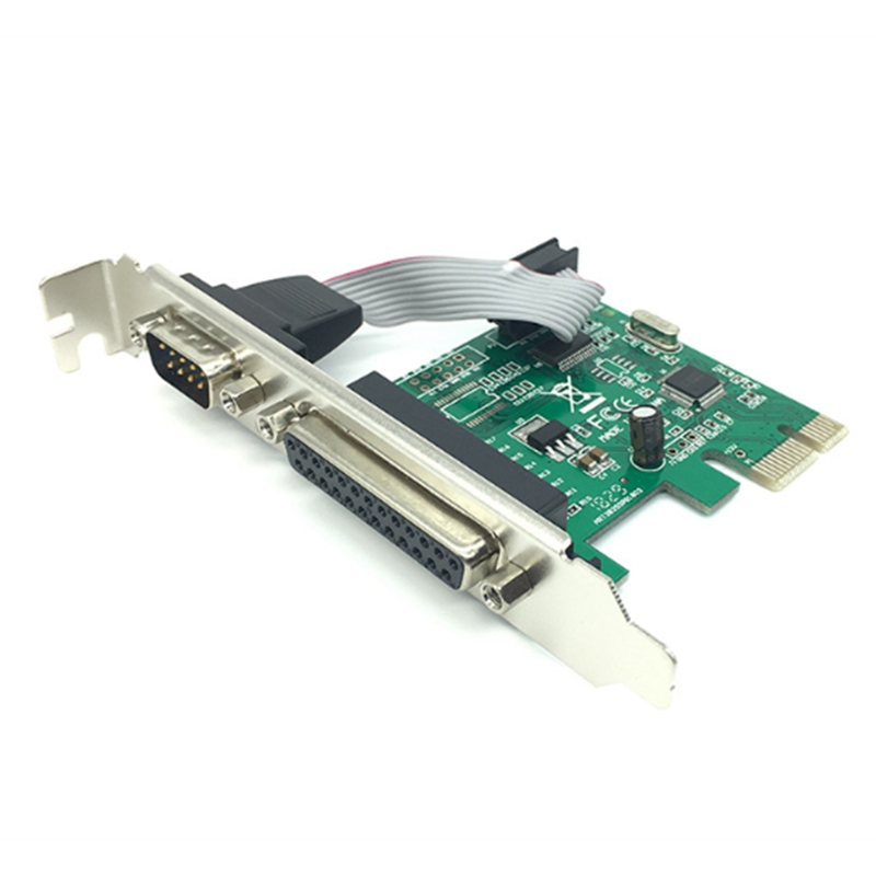 Microconnect PCI-E RS232 Karte - 4x DB9 Serielle Schnittstellen - AX99100 Chip
