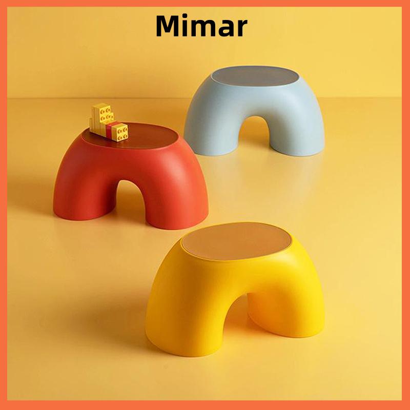 🔥🔥🔥【Fast Shipping】 Phân Nhựa Cầu Vồng Hình Dạng Ghế Chân An Toàn Trẻ Em Bước Ghế Phân Cho Phòng Khách Đồ Nội Thất Trong Nhà Trẻ Em Phân Đồ Chơi