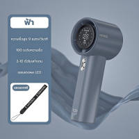 GOOJODOQ Portable Super High Speed Power Turbo Fan | Adjustment With LED Display Max Wind Speed 9m/s | Handheld Mini Mobile Fan Kipas Kecil Cooling