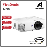 Viewsonic PA700X 4500 ANSI Lumens XGA DLP Projector (HDMI x2AUX In)