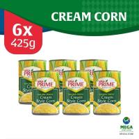 Mega Prime Cream Corn Easy Open Can 425G By 6S