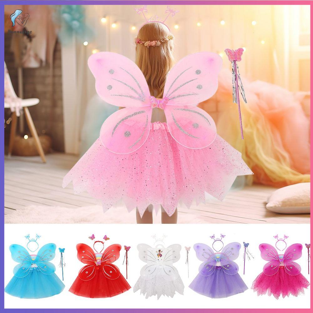 Butterfly Moth Wings Costumes For Women - Double-Sided Fairy Moth Wing Cape With Mask Adult Christmas Cosplay Dress Up