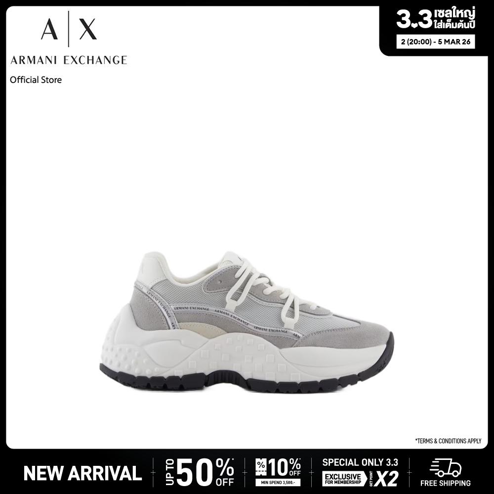 Armani Exchange Sneaker Women XW001627-AF17447-MZ293 Grey ราคา 5,495 บาท*ส่งฟรี