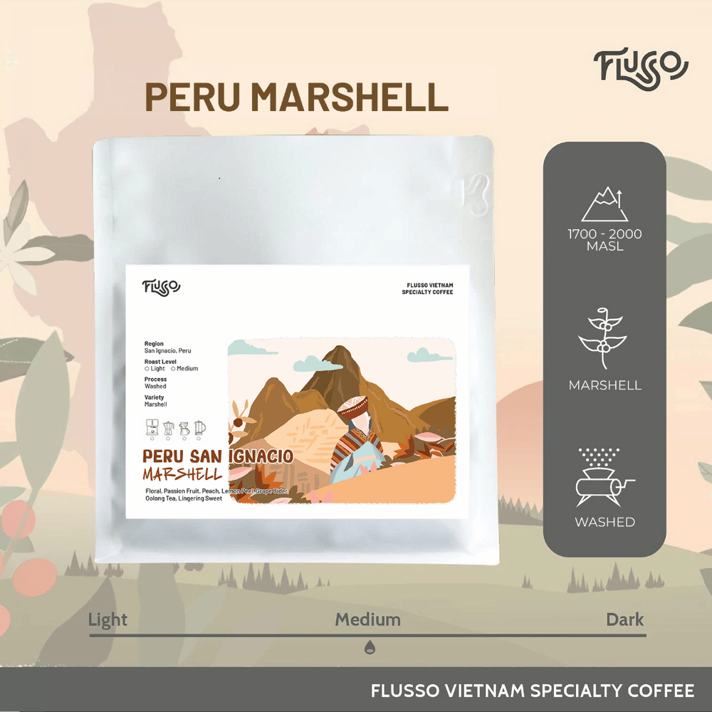 Cà phê Specialty Peru San Ignacio Marshell