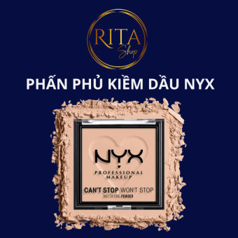 Phấn phủ kiềm dầu NYX Can't Stop Won't Stop Mattifying Powder