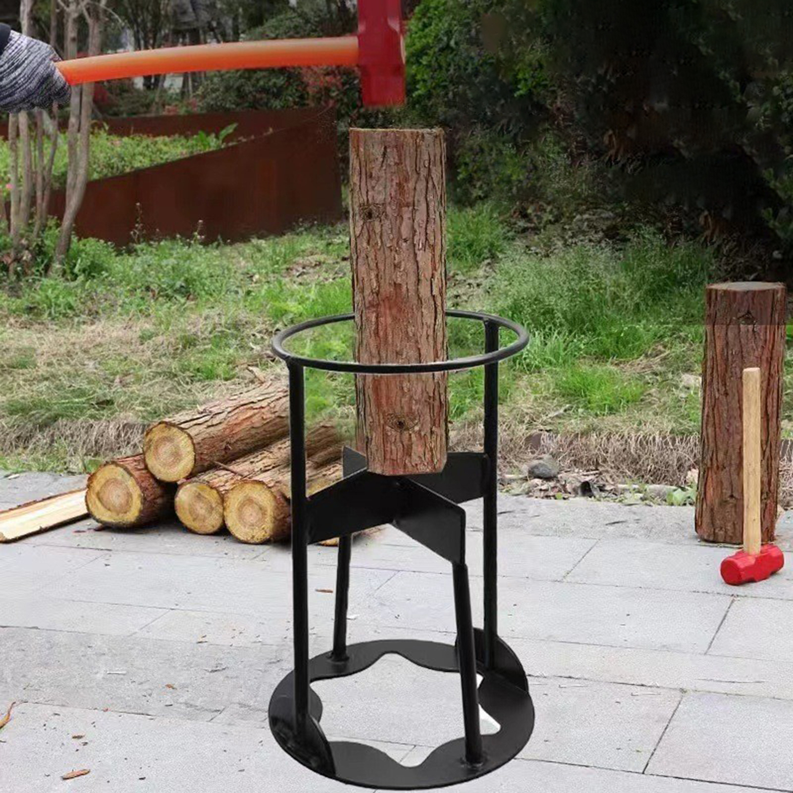 youlianba Wood Splitter High-quality Wood Splitter Effortless Kindling Splitter Premium Manual Log Splitter for Easy Wood Splitting at Home