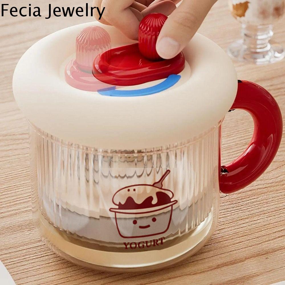 FECIA Lưới mịn Dụng cụ lọc sữa chua Hy Lạp Có thể giặt được Có thể tái sử dụng Máy làm sữa chua đặc Cấp thực phẩm Di động Máy tách whey Nhà bếp