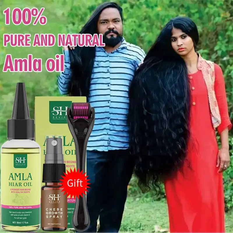 【Special Promotion】 100% Pure India Amla Hair Ayurvedic Hair Growth Gooseberry Hair Hair Regrowth Se