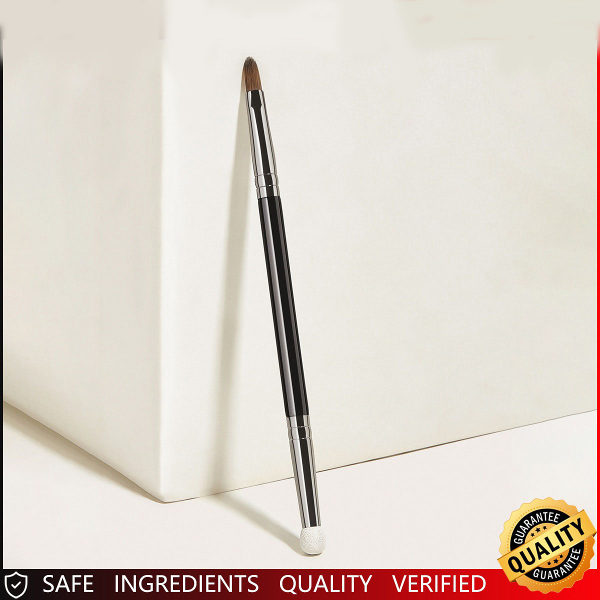 Pennello professionale per correttore a doppia testa Eyeliner Ombretto Pennello per trucco Strumenti cosmetici di bellezza_voghion.com