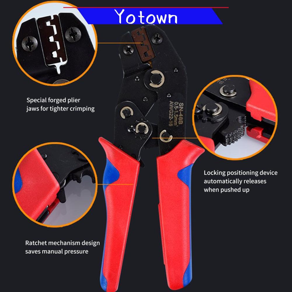 Yotown 708 Chiếc Chống Thấm Nước Ô Tô Kết Nối Điện Thiết Bị Đầu Cuối Kết Nối Pin Phát Hành Chìa Khóa Trích Xuất Bộ Công Cụ Gói Thời Tiết Công Cụ Crimper Cho Ô Tô Xe Tải Xe Máy Thuyền Marine