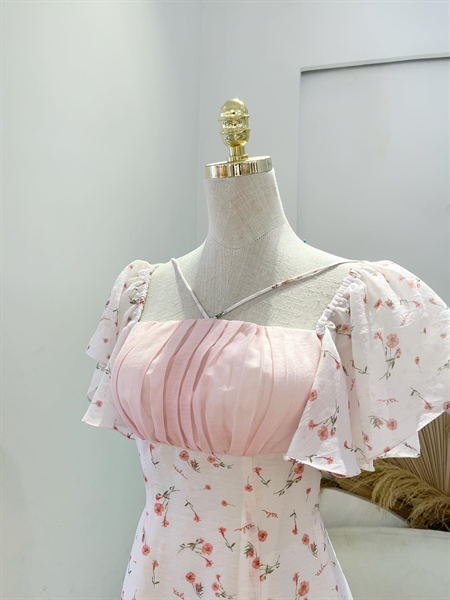 TIELA Đầm váy hoa tay cánh tiên-Leilany Dress