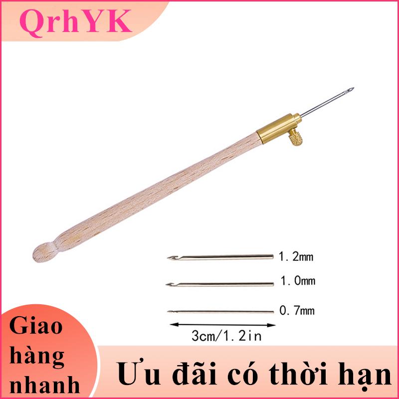 💫QrhYK💥 1 bộ pháp thêu Crochet DIY tay Cross Stitch COTTO Crochet 3 kim
