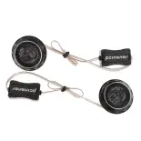 Âm thanh hoàn hảo almencla 2 miếng hệ thống âm thanh stereo ô tô còi loa dễ dàng cố định với loa siêu trầm