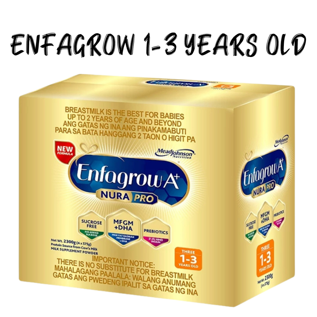 .. ENFAGROW A+ 1-3 YEARS OLD 900G 1150G 1725G 2300G 2750G .