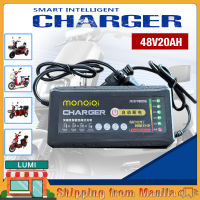 【24hours delivery】Intelligent Ebike Charger 48V 12AH 48V 20AH For Battery Battery Charger Universal Battery Charger Intelligent Charger Electric Bicycle