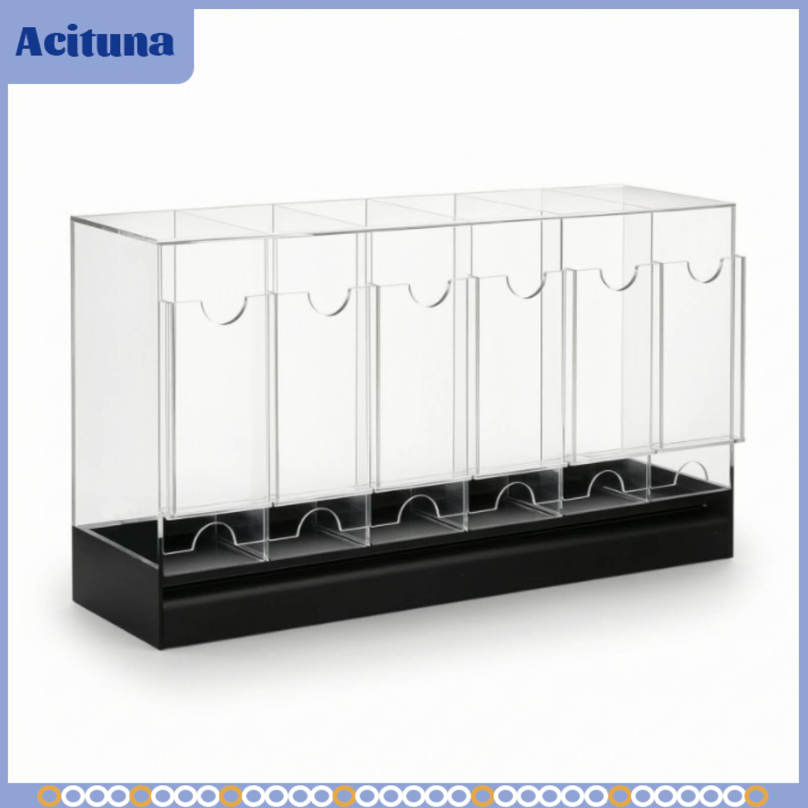 ของเล่นและของสะสม Acituna เคสใส่การ์ดอะคริลิคใสพร้อมฐานสีดำสำหรับการป้องกันและแสดงผลการ์ดสะสม ราคา 4,863 บาท*ส่งฟรี