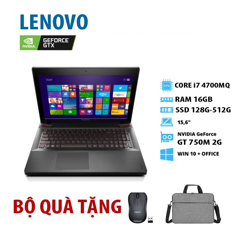 [Game] Laptop Lenovo Y510P core i7 4700MQ card đồ họa rời 2GB Vram cho game và đồ họa