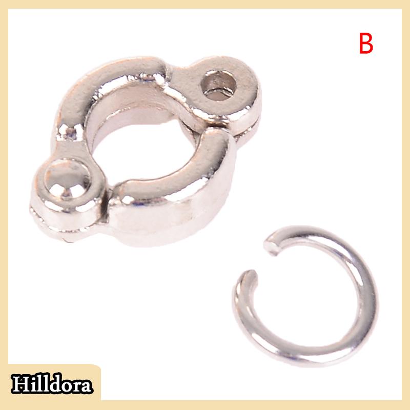 [Hilldora] 2 chiếc vòng dây xích huấn luyện chim thú cưng kẹp phụ kiện bay cho vẹt vòng chân chim bồ câu - 5