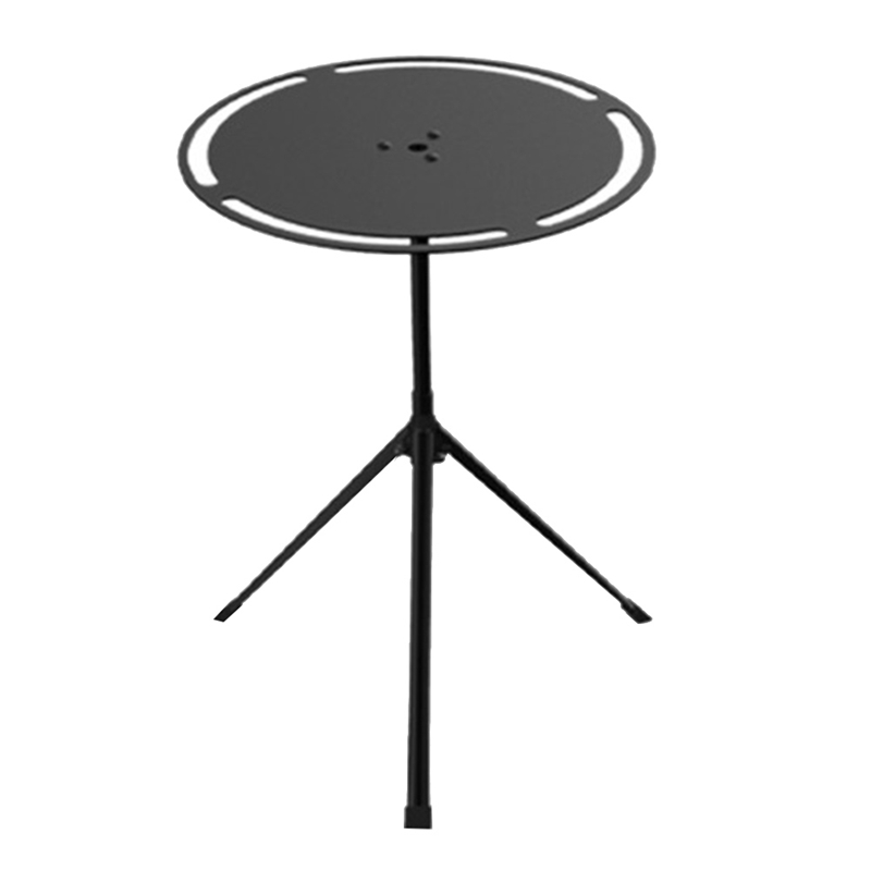 1 Set Folding Round Table Camping Self-Driving Travel Equipment Supplies Table Portable Liftable Table