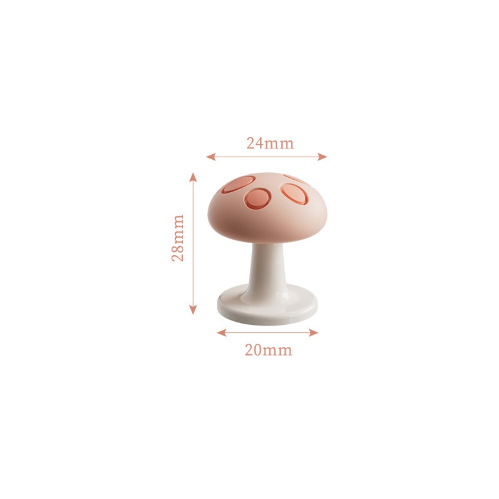 FANGCU272 Hình nấm Nút nhấn bồn cầu Bảo vệ móng tay Chất kết dính Máy ép bồn cầu Phổ quát Đa chức năng Công tắc nhấn bồn nước - 4