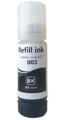70ML Refillable Ink 003 for EPSON L3110 L3150 L3156 L5190 L printer/Replacement ink bottles Compatib