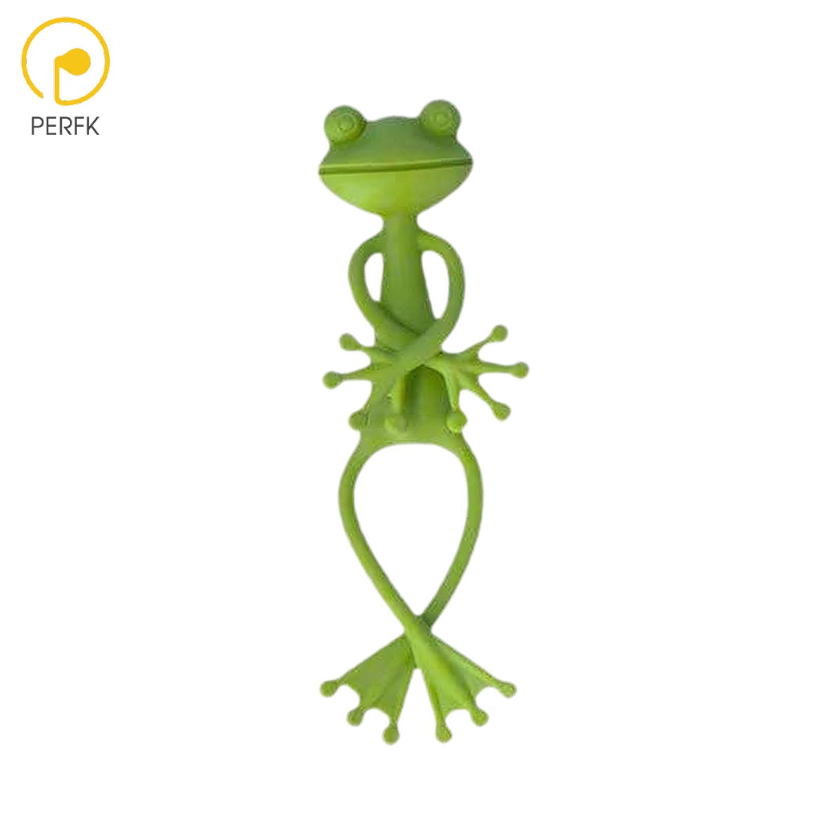 Perfk Cartoon Frog Plant Stand Cute Planter Decoration for Small Pots Functional ราคา 52 บาท*ส่งฟรี