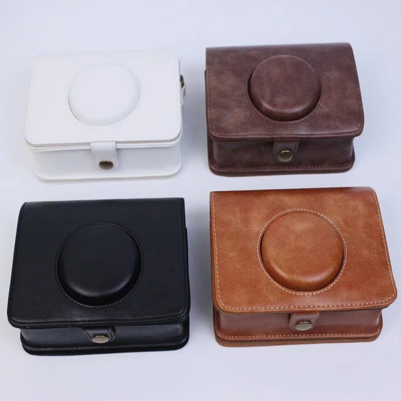 Phụ Kiện máy ảnh thích hợp cho Fuji Instax mini EVO Túi máy ảnh mini EVO Ốp da bảo vệ EVO Shell máy 