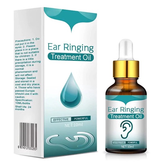 Dung dịch nhỏ tai giảm ù tai điếc tai suy giảm thính lực Ear Ringing Treatmeat Oil 10ml