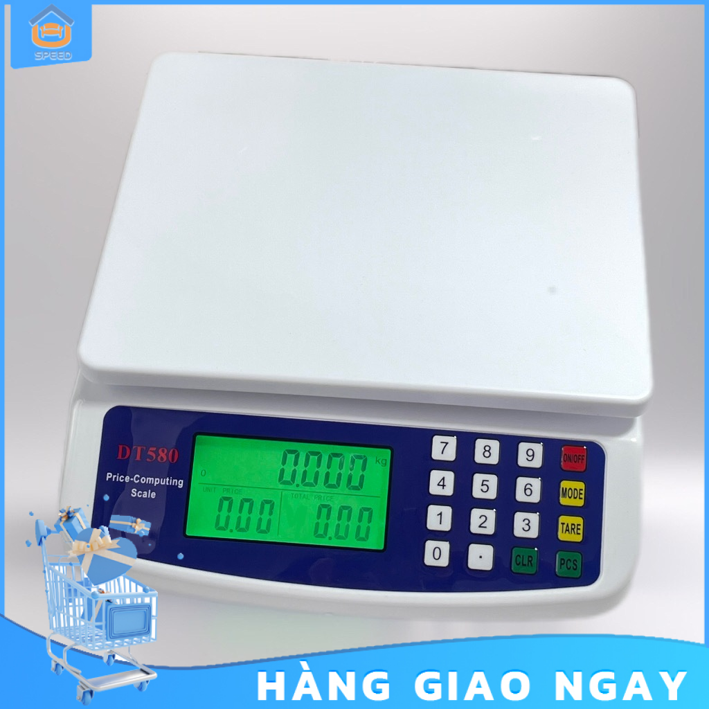 Cân điện tử tính tiền để bàn 30kg/1g - Đạt cấp III theo tiêu chuẩn OIML